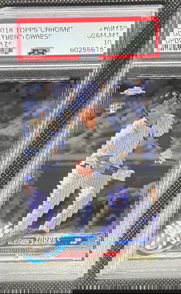 2018 Topps Chrome Update #HMT9 Gleyber Torres RC Yankees PSA 10