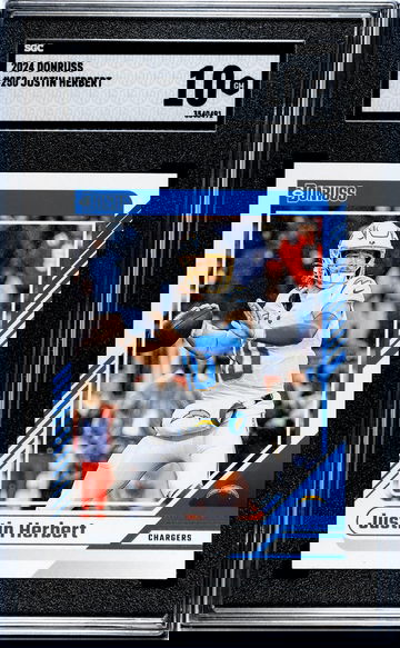 2024 Donruss #250 Justin Herbert SGC 10