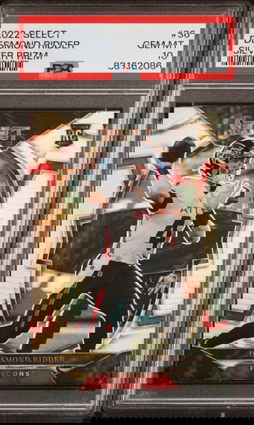 2022 Panini Select Silver Desmond Ridder #36 RC Prizm PSA 10