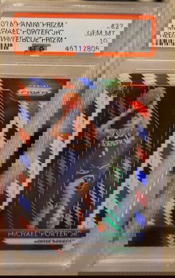 2018-19 Michael Porter Jr. RWB Prizm (PSA 10)
