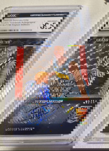 2022-23 Donruss Elite Peyton Watson Denver Nuggets 