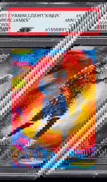 2017 Panini Court Kings Lebron James Aurora