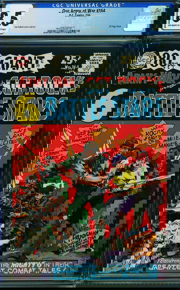 OUR ARMY AT WAR #164, CGC 8.5 VF+