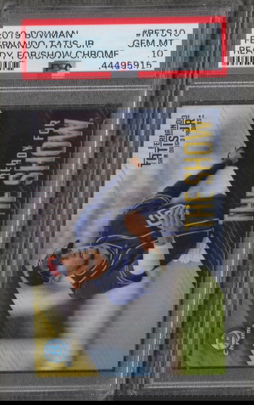 2019 Bowman Chrome Fernando Tatis Jr. Ready For The Show PSA 10