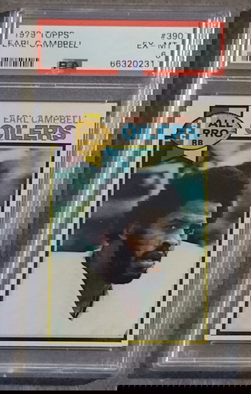 1979 Topps #390 Earl Campbell (RC) PSA 6