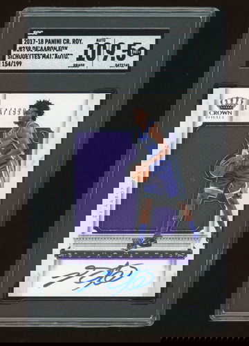 2017 Crown Royale Silhouettes De'Aaaron Fox