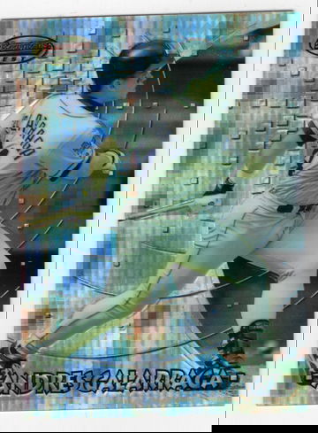 1997 BOWMAN'S BEST ATOMIC REFRACTOR ANDRES GALARRAGA # 88 HOF