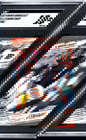 2021 Panini Chronicles #212 Ja'Marr Chase Prestige SGC 10