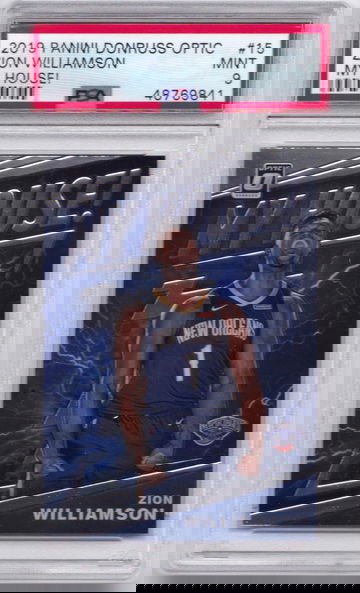 Zion Williamson 2019 Optic My House PSA 9 