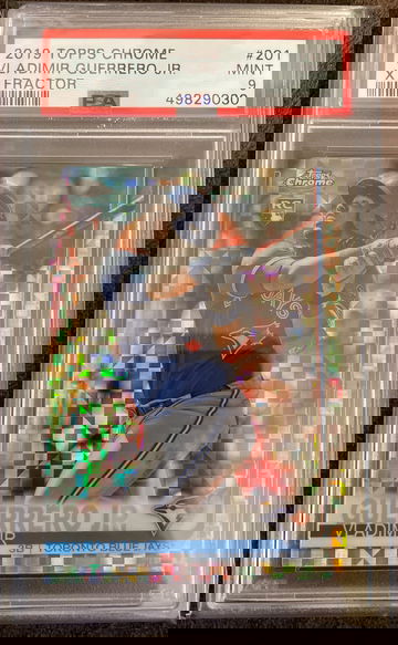 Vladimir Guerrero 2019 Topps Chrome PSA 9 X-fractor