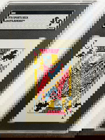 1978 Sports Deck Jackie Robinson Jack of Clubs 