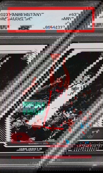 Jaime Jaquez Jr. 2023-24 Panini #63 NBA Rookie Card Heat 1 of 183 PSA 9 Mint