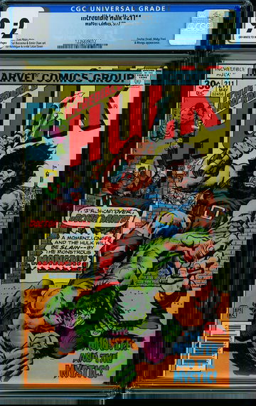 INCREDIBLE HULK #211, CGC 9.2 NM-