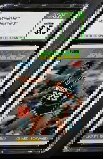 1987 Fleer Ricky Pierce CSG 8.5 NM/Mint+