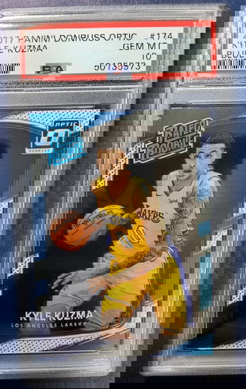 Kyle Kumar 2017 optic rookie blue psa 10