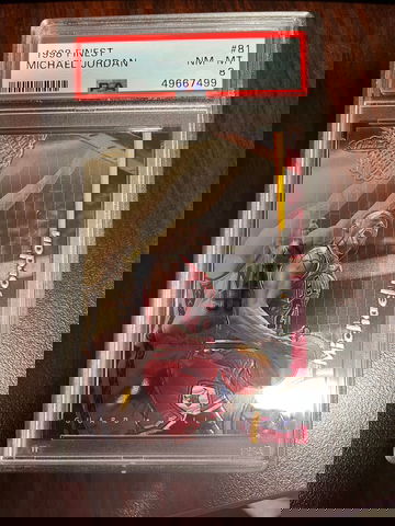 1998 Finest Michael Jordan PSA 8