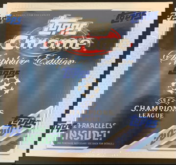 2020-21 Topps UEFA Champions League Chrome Sapphire Box