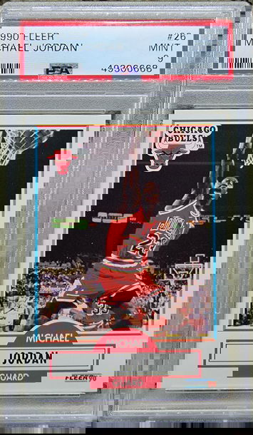1990 Fleer Michael Jordan #26 PSA 9 Mint