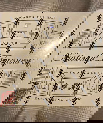 2019 PANINI NATIONAL TREASURES FOOTBALL FOTL