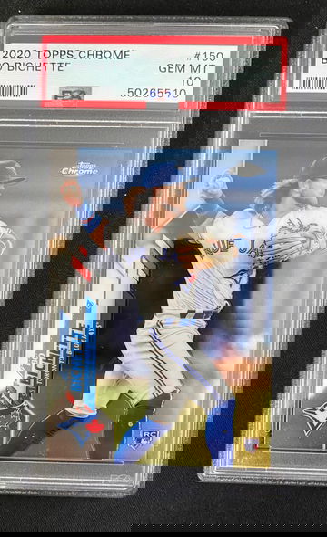 2020 Topps Chrome 150 Bo Bichette PSA 10