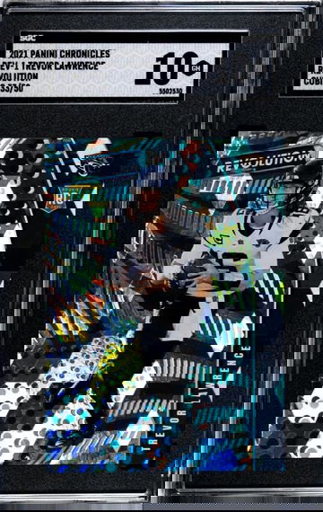 2021 Panini Chronicles Revolution Trevor Lawrence Rev-1 Cubic #/50 SGC 10