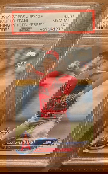 Shohei Ohtani Topps Update RC PSA 10