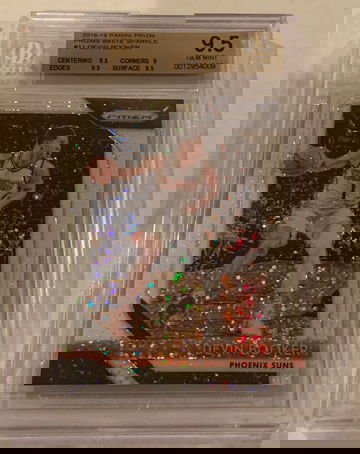 2018-19 Prizm Devin Booker White Sparkle BGS 9.5 Gem Mint