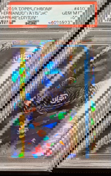 2018 Bowman Sapphire Fernando Tatis Jr. PSA 10 GEM MINT