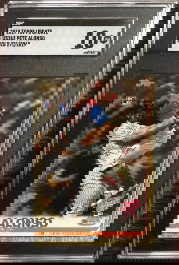 2019 Topps Update Pete Alonso HR DERBY GOLD /2019 SGC 10