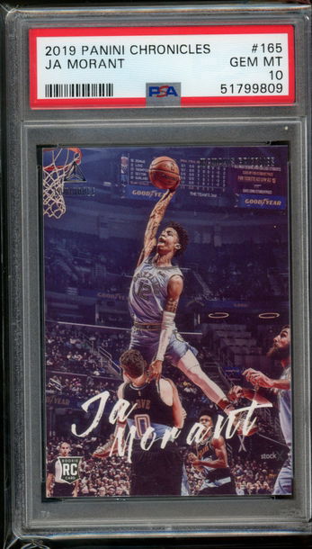 2019 Chronicles Luminance Ja Morant PSA 10 