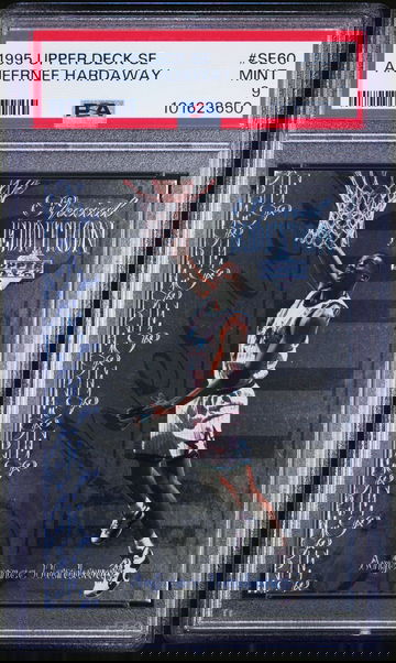 1995 UPPER DECK SPECIAL EDITION ANFERNEE HARDAWAY #SE60 PSA 9 MINT