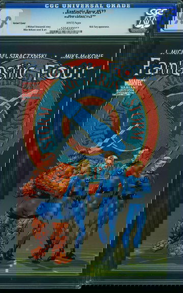 FANTASTIC FOUR #527, CGC 9.8 NM/MT - VARIANT COVER