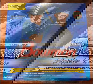 2021 Bowman Sapphire Edition  Online Exclusive BOX - 1 Auto/box - factory sealed