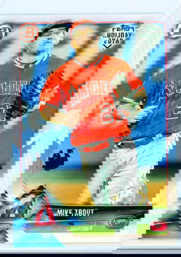 2018 Bowman Topps Holiday #TH-MT Mike Trout Turkey