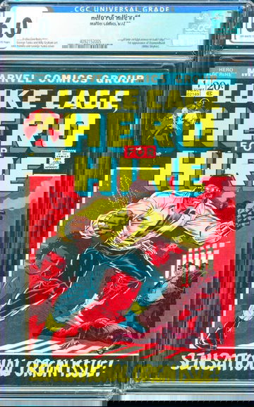 Hero for Hire #1 (1972) CGC 6.0 -- O/w to white pages; 1st & origin of Luke Cage