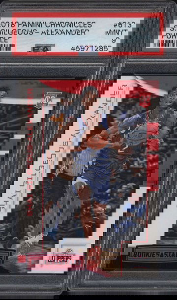 Shai Gilgeous-Alexander 2018 Rookies and Stars /49 Purple Rookie RC Chronicles