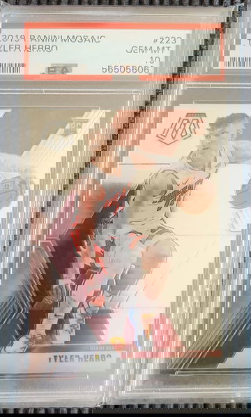 2019 Panini Mosaic #223 Tyler Herro Rookie PSA 10 Gem Mint