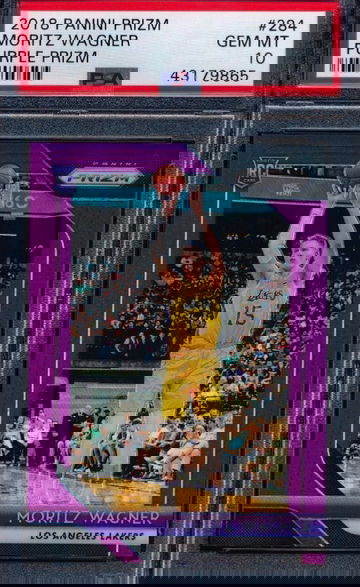 Mo Wagner 2018 Prizm Purple RC