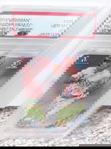 2019 wander franco bowman chrome psa 10 