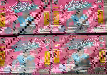 4x 2021 Panini Absolute Football Mega Box