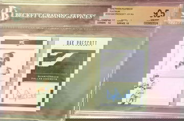 2016 Dak Prescott Playbook RPA PLATINUM/49