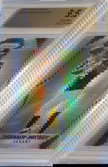 Deshaun Watson 2017 Prizm Rookie Card BGS 9.5 Gem Mint