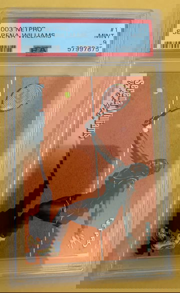 2003 netpro Serena Williams psa 9