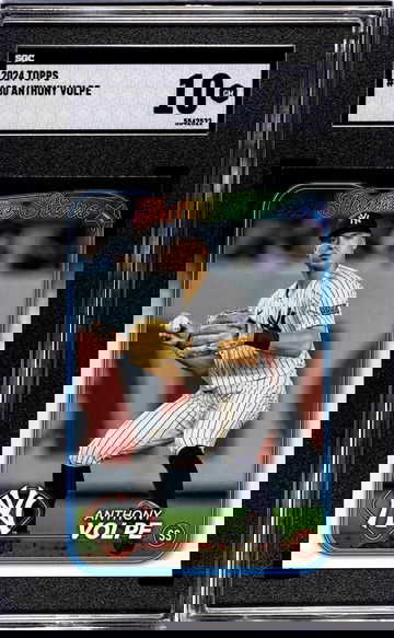 2024 Topps Series 1 Future Stars Anthony Volpe #180 SGC 10