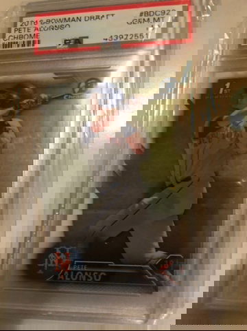 2016 Bowman Chrome Pete Alonso PSA 10