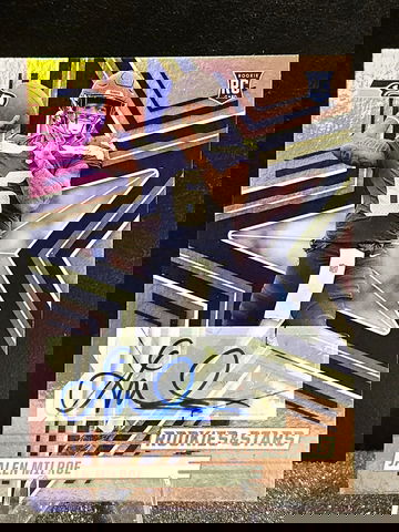 2025 Panini Rookies And Stars  Jalen Milroe  Auto  Seahawks 