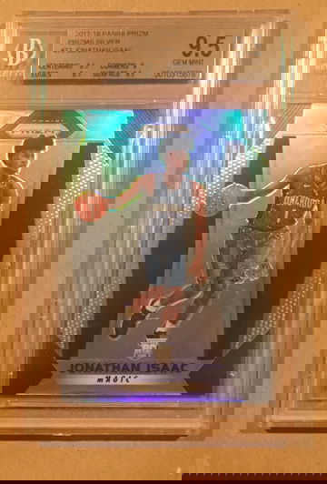 Jonathan Isaac Silver Prizm BGS 9.5 - Minor Scratches on case