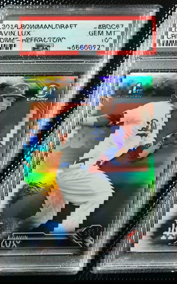 2016 Bowman Gavin Lux Refractor PSA 10