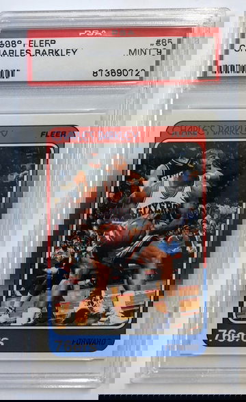 1988 Fleer Charles Barkley PSA 9