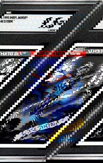 1990 IMPEL MARVEL #48 STORM SGC 9.5 MT+